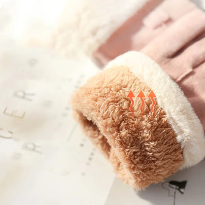 Plush Touchscreen Cycling Gloves™