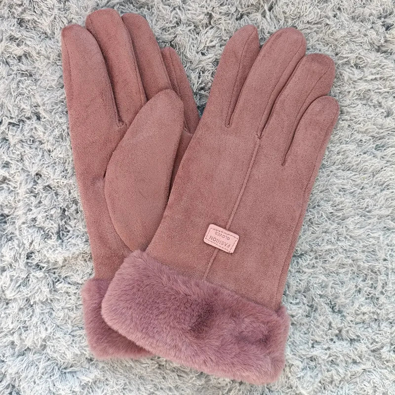 Plush Touchscreen Cycling Gloves™