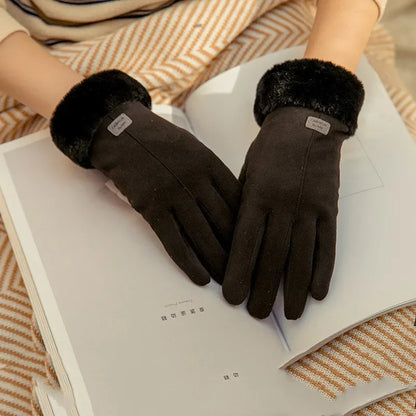 Plush Touchscreen Cycling Gloves™