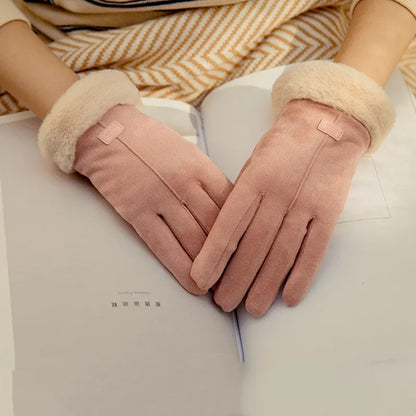 Plush Touchscreen Cycling Gloves™